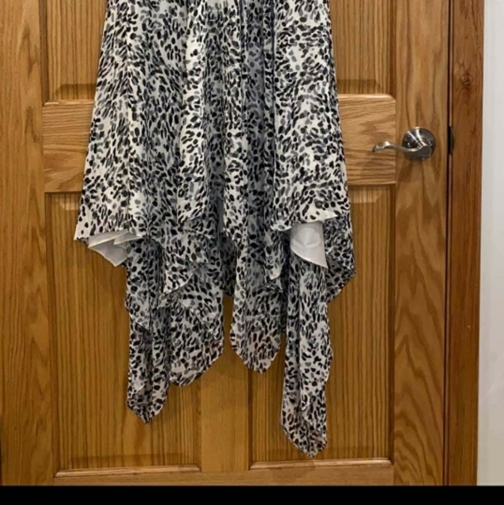 Halston Heritage One Shoulder Draped Dress - Picture 4 of 15